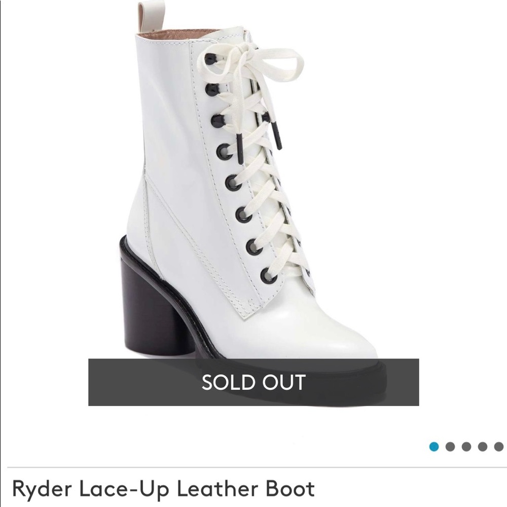 Marc Jacobs Ryder leather high heel boots